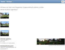 Tablet Screenshot of jugendhaus-staefa.ch